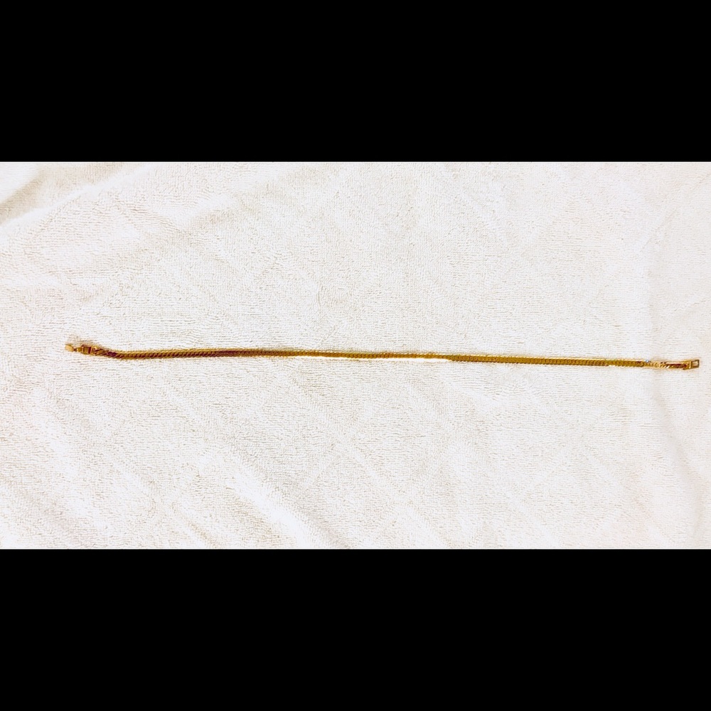 18k gold plated necklace